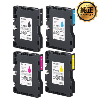 RICOH SGJ[gbW GC 43iK,C,M,YjSiSTCYj