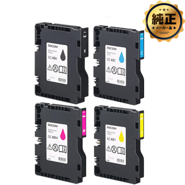 RICOH SGJ[gbW GC 43iK,C,M,YjMTCY 